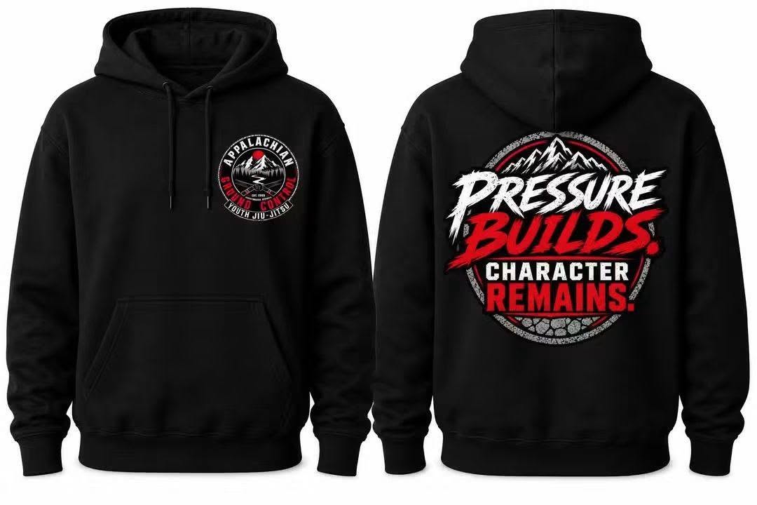 Pressure Builds hoodie Black